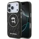 Apple iPhone 17 Pro Kılıf Karl Lagerfeld Orjinal Lisanslı IML Baskılı KL Heads Kapak