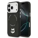 iPhone 17 Pro MagSafe Uyumlu PU Deri Kılıf - Karl Lagerfeld Choupette