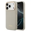 Apple iPhone 17 Pro Kılıf Lacoste Orjinal Lisanslı M-safe Şarj Özellikli Champs Elysees PU Deri Tasarımlı Kapak