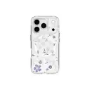 Apple iPhone 17 Pro Kılıf M-safe Şarj Özellikli Şeffaf Arka Yüzey Çiçekli Coehl Amara Kapak