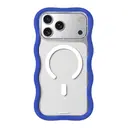 iPhone 17 Pro Max MagSafe Uyumlu Şeffaf Kılıf - Youngkit Wave Clear