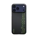 iPhone 17 Pro Max MagSafe Uyumlu Aramid Fiber Kılıf - Pitaka Tactile Woven Aries