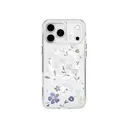 Apple iPhone 17 Pro Max Kılıf M-safe Şarj Özellikli Şeffaf Arka Yüzey Çiçekli Coehl Amara Kapak