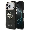 iPhone 18 Pro Guess Lisanslı Gold Metal Kamera Çerçeveli Kılıf
