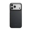 iPhone 18 Pro MagSafe Uyumlu Aramid Fiber Kılıf - Pitaka Ultra-Slim Classic