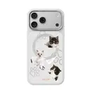iPhone 18 Pro MagSafe Uyumlu 3D Baskılı Kılıf - Mutural The Cat