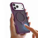 iPhone 18 Pro MagSafe Uyumlu Standlı Kılıf - Lenyes Eclat