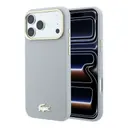 iPhone 18 Pro Max MagSafe Uyumlu Lacoste Lisanslı Kılıf, Yarı Pike Desenli
