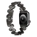 Apple Watch 42 mm Metal Kordon, Klipsli Kayış - Zore KRD-80