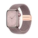 Apple Watch 42mm Zore KRD-134 Örgü Tasarımlı Hasır Kordon Strap Kayış
