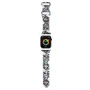 Apple Watch 7 41mm Hello Kitty Orjinal Lisanslı Etiket Graffiti Silikon Kordon