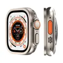 Apple Watch Ultra 49 mm Metal Çerçeveli Ekran Koruyucu - Zore ALM-01