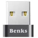 Benks U33 USB 2.0 to Type-C Dönüştürücü Adaptör, Alüminyum