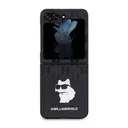 Galaxy Z Flip 5 Kılıf, Lisanslı Choupette Saffiano Kapak - Karl Lagerfeld