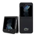 Galaxy Z Flip 5 PU Pike Desenli Lisanslı Kılıf - Lacoste