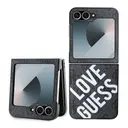 Galaxy Z Flip 6 MagSafe Uyumlu Lisanslı Kılıf - Guess Love Printing