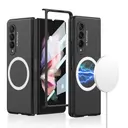 Galaxy Z Fold 3 Kılıf Wireless Şarj Özellikli Zore Kıpta M-safe Kapak