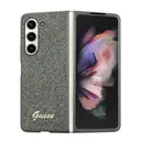 Galaxy Z Fold 5 Kılıf, Guess Lisanslı Glitter Flakes Kapak - Haki