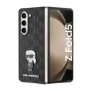 Galaxy Z Fold 5 Kılıf, Lisanslı Karl Lagerfeld Saffiano Kapak