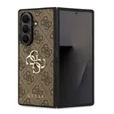 Galaxy Z Fold 7 PU Deri Kılıf, Büyük Metal Logo - Guess