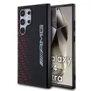 Galaxy S24 Ultra Çift Katmanlı Lisanslı Kılıf - AMG Dörtgen Şerit Desenli