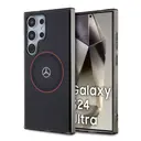 Galaxy S24 Ultra MagSafe Uyumlu Lisanslı Kılıf - Mercedes Benz Red Ring