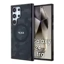 Galaxy S24 Ultra MagSafe Uyumlu Şeffaf Kılıf - TUMI Lisanslı Ağ Kamuflajı