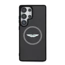 Galaxy S25 Ultra MagSafe Uyumlu Kılıf - Aston Martin Lisanslı Karbon Tasarım