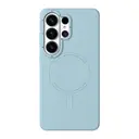 Galaxy S26 Ultra MagSafe Uyumlu Silikon Kılıf - Youngkit Morandi