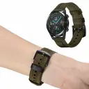Gear S3 22mm Deri Saat Kordonu, Metal Tokalı - Zore KRD-19