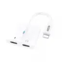 Go Des GD-UC039 Lightning To Lightning Kulaklık Çıkışlı Lightning Dönüştürücü