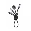 Go Des GD-UC612 2'si 1 Arada Type-C PD 60W Şarj Kablosu, Apple Watch Uyumlu