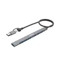 Go Des GD-UC706 7 Portlu USB Hub, Type-C Girişli Alüminyum Gövde