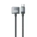 Go Des GD-UC807 Type-C - MagSafe 3 MacBook Şarj Kablosu, 140W 2 Metre - Gri