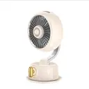 Go Des GD-HS63 Şarjlı Masa Fanı, 120° Salınımlı ve Gece Lambalı