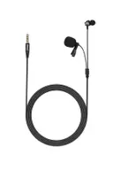 Jmary MC-R5 3.5mm Yaka Mikrofon, Tekli Kulaklık Çıkışlı