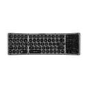 Lenyes WK110 Katlanabilir Kablosuz Bluetooth Klavye, Touch Pad ve Num Pad