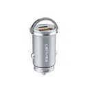 Lenyes CA60 Mini Araç Şarj Aleti, Dual Type-C + USB-A, PD 45W