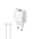 Lenyes LCH93-TC-TC 30W GaN PD ve USB Şarj Adaptörü Seti, Type-C Kablo Dahil