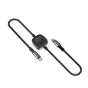 Lenyes LC540 Type-C to Type-C Şarj Kablosu, 100W ve Akıllı Saat Şarj Pedli 1.2 m