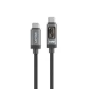 Lenyes LC571 Type-C to Type-C Şarj ve Data Kablosu, 240W OLED Ekranlı 1.2 m