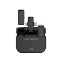 Lenyes LM203 Kablosuz Yaka Mikrofonu, Type-C ve Lightning Girişli