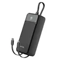 Lenyes PX355D 30.000mAh 22.5W Powerbank, Type-C ve Lightning Kablolu