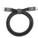 Qgeem QG02 Type-C to Type-C PD3.1 Şarj ve Data Kablosu, 240W, 1.5 m