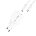 Recci RC77E GaN 30W USB-C PD Şarj Adaptörü ve Type-C Kablo Seti