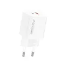 Recci RC83E 35W GaN Şarj Adaptörü, USB-C PD ve USB-A QC3.0