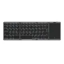 Recci RCS-K01 Katlanabilir Kablosuz Touchpad Klavye, 3 Cihaz Bağlantısı