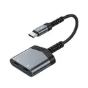 Recci RDS-A20 Type-C PD60W 2'si 1 Arada Şarj ve Ses Adaptörü
