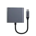 Recci RH05 3'ü 1 Arada Type-C Hub, PD 100W ve HDMI 4K