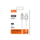 Recci RS42C USB-A to Type-C 100W Şarj ve Data Kablosu, 1.5 m
